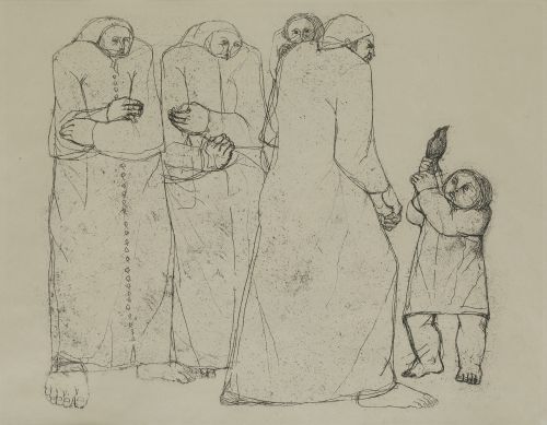 ANÓNIMO, "Sin título" , Grabado