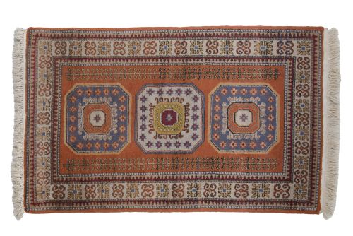 Alfombra persa de lana anudada a mano, S. XX