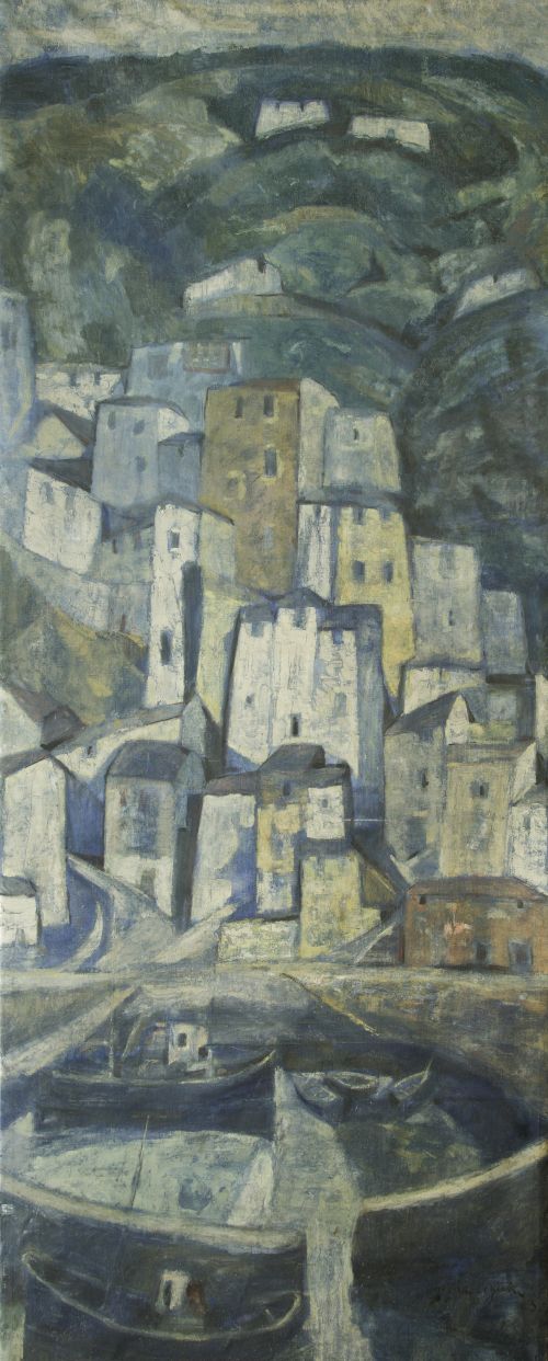 "Subida al pueblo de Elantxobe", 1963