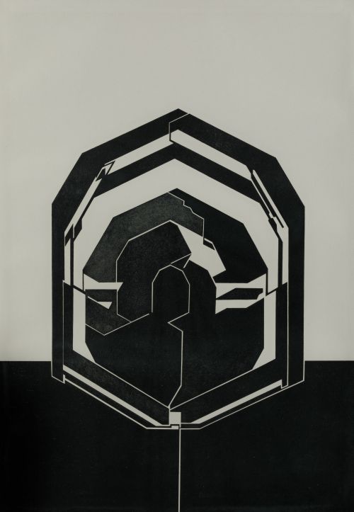 PABLO PALAZUELO Madrid (1916) / (2007) "Emblem III", 1980