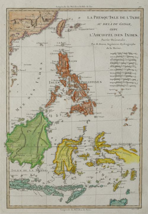 RIGOBERT  BONNE, NICOLAS DESMARESTAube, Francia (1725) /