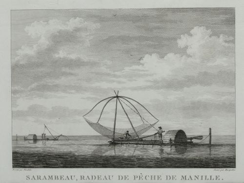 JEAN-FRANÇOISE DE LA PEROUSE, "Embarcaciones filipinas", Pa