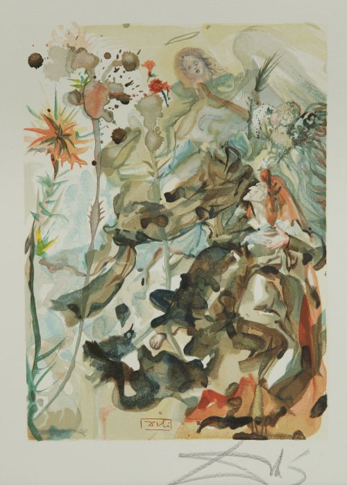 SALVADOR DALÍ Y DOMENECH, "La Divina Comedia de Dante Aligh