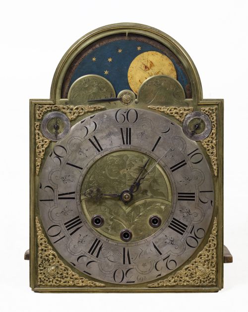 Reloj de caja alta Jorge II del relojero Dolly Rollison, Ha