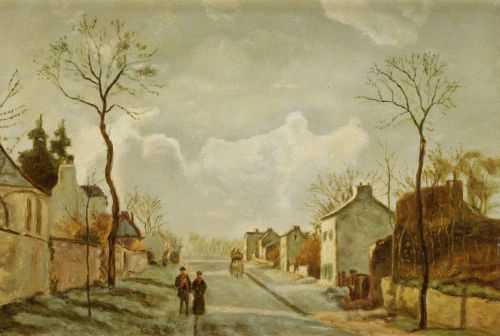 ESCUELA FRANCESA, FRENCH SCHOOL (20th century) "The road to