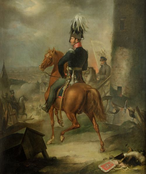 ESCUELA ALEMANA, "Federico Guillermo III, rey de Prusia y e