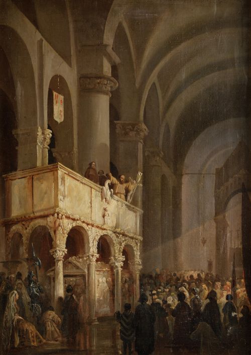 ANÓNIMO, "Sermón en la basílica de san Ambrosio de Milán", 