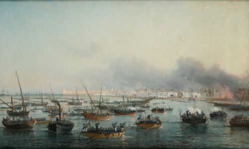 FRANÇOIS PIERRE BARRY, "Toma de la ciudad de Sfax, Túnez, e