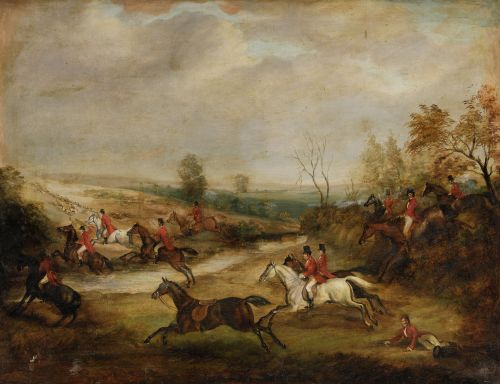 ESCUELA INGLESA, ENGLISH SCHOOL (19TH CENTURY) "The Fox Hun