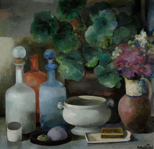 RAMÓN  AGUILAR MORE, "Bodegón", 1984, Óleo sobre lienzo