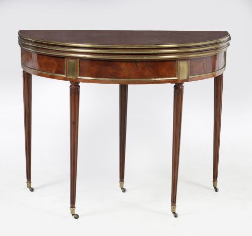 Consola de medialuna Carlos X, Francia, S. XIX