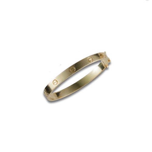 PULSERA DE ORO AMARILLO 