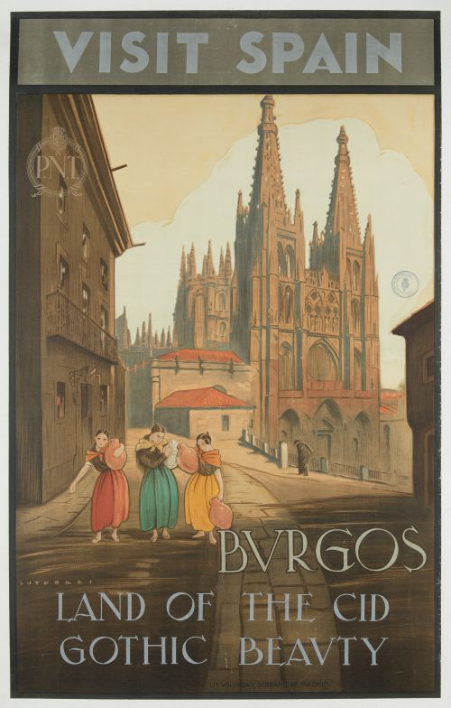 JOSÉ LOYGORRI, "Burgos. Land of the Cid. Gothic beauty", Li