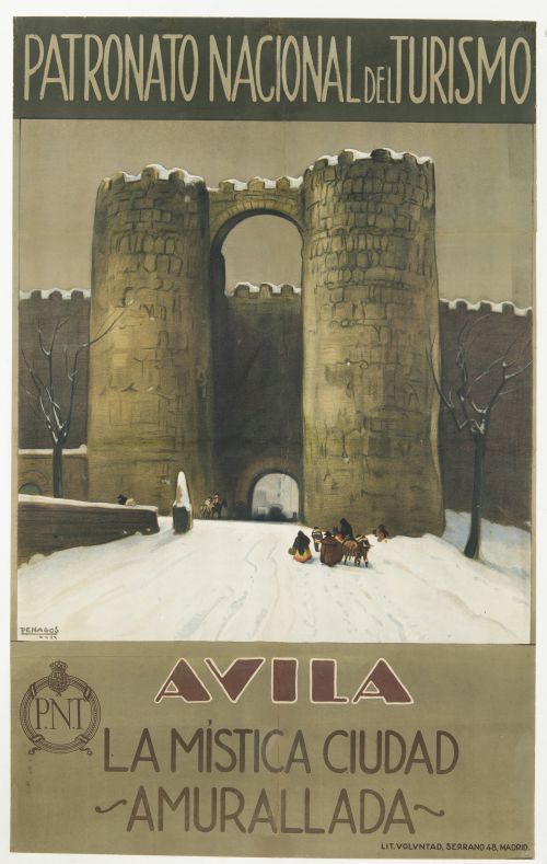 RAFAEL PENAGOS, "Ávila. La mística ciudad amurallada", Lito