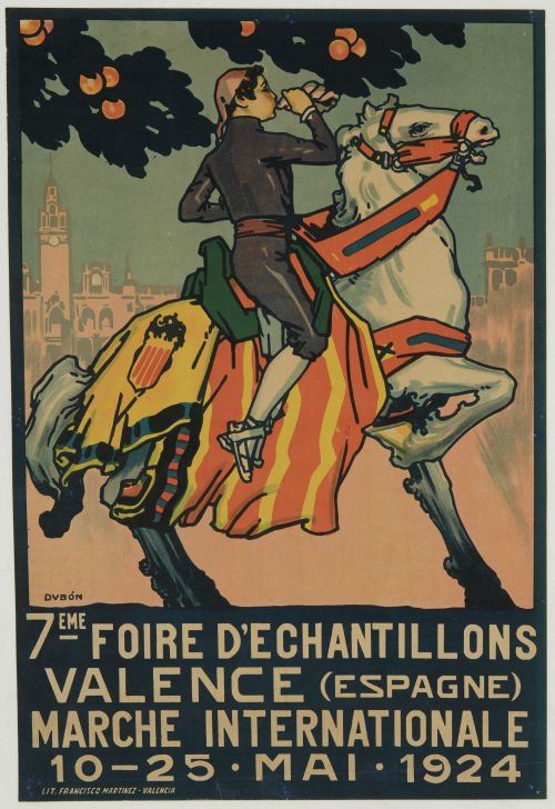LUIS DUBÓN PORTALÉS, "7eme foire d´echantillons Valence", 1