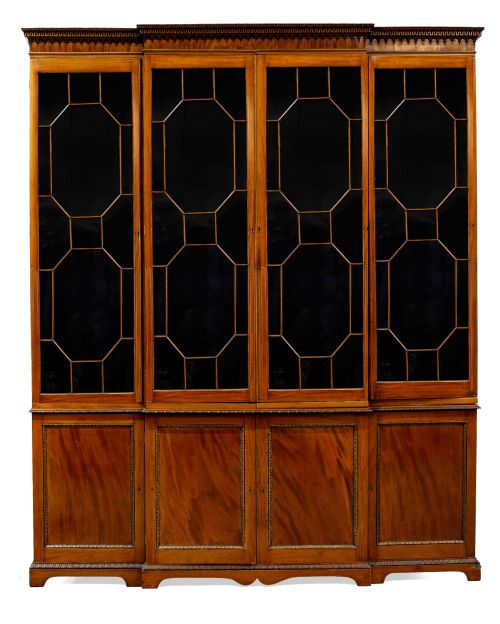 Librería de estilo Jorge III, Inglaterra, S.XX