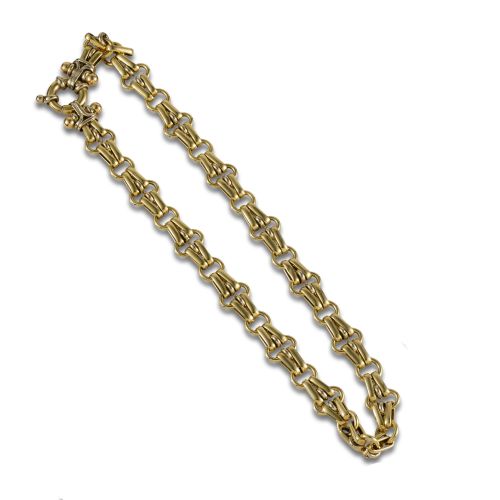 COLLAR DE ORO AMARILLO DE 18 k