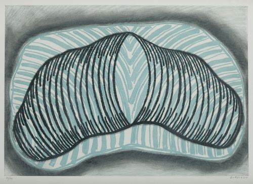 LUIS GORDILLO, "Sin título", Grabado