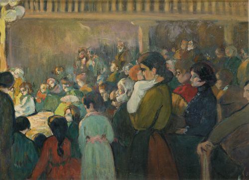 RAMON PICHOT GIRONES, "Intereur theatrepopulaire en Espagne