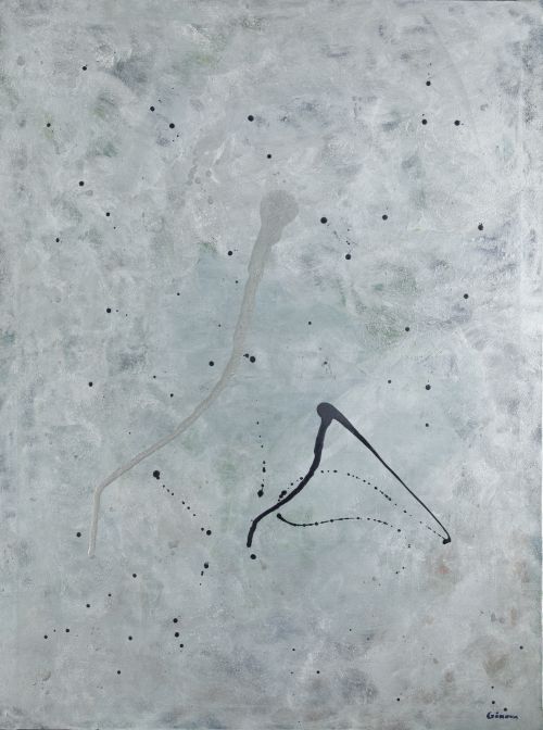 GÉNOVA , "Composición", Técnica mixta sobre lienzo