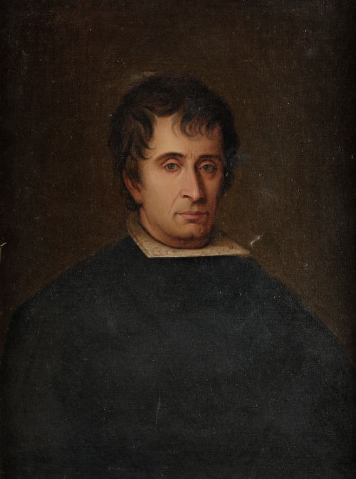 ANÓNIMO, "Retrato de Juan Gualberto González Bravo", Óleo s