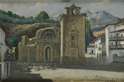 FERNANDO MARTÍNEZ CHECA , "Ruinas de Santa Maria (Cazorla)"
