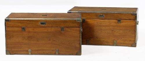 Camphor chest, England, 19th century