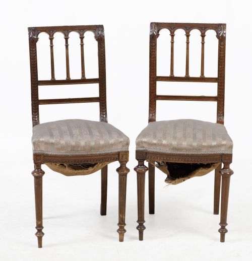 Pair of chairs, France, c. 1900