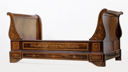 Victorian side bed, England, 19th century