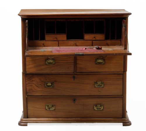 Victorian ship's desk, England, 19th century