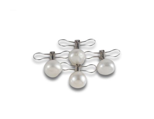 BOTONADURA DE SMOKING ORO Y PERLAS