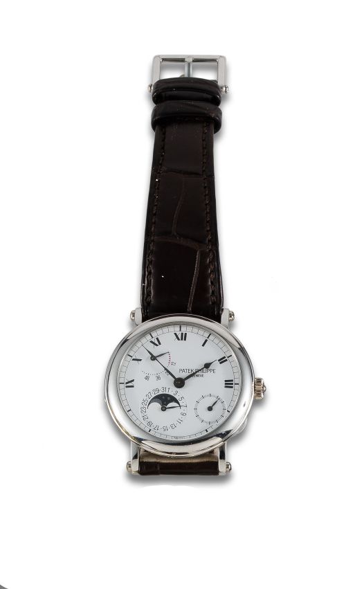 RELOJ PATEK PHILIPPE MODELO CALATRAVA EN PLATINO 