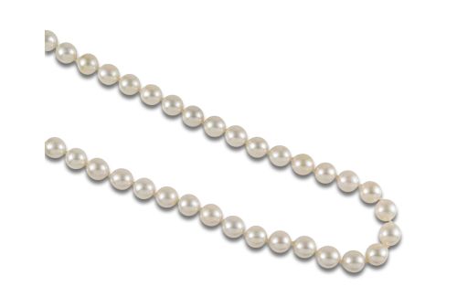 CULTURED PEARL AND GOLD NECKLACE