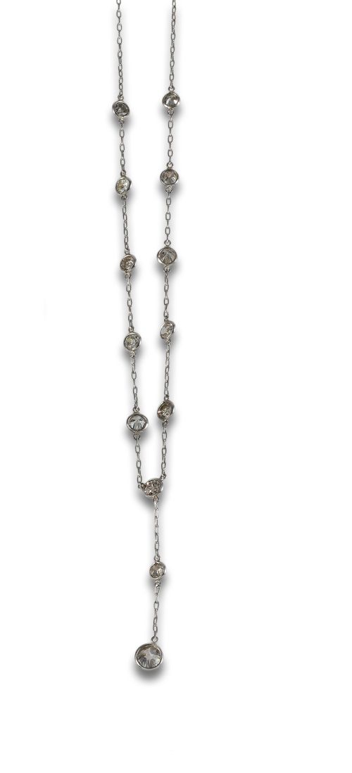 PLATINUM AND DIAMOND NECKLACE