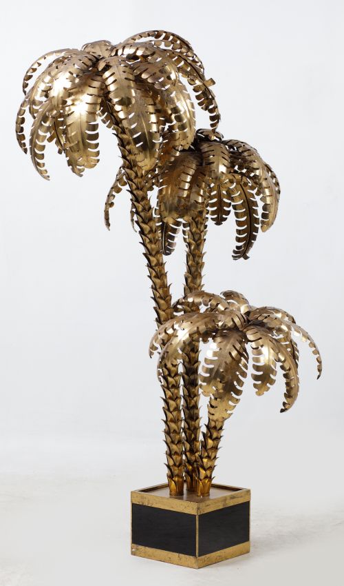 Lámpara de pie según modelos de la Maison  Jansen