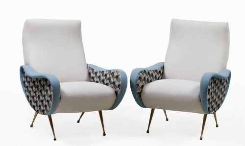 Pareja de butacas siguiendo el modelo "Lady" de Marco Zanus