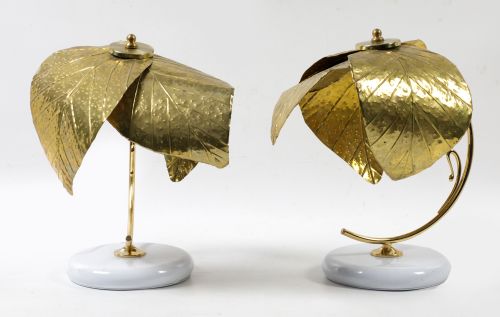 Pareja de lámparas de mesa siguiendo modelos de Tomasso Bar