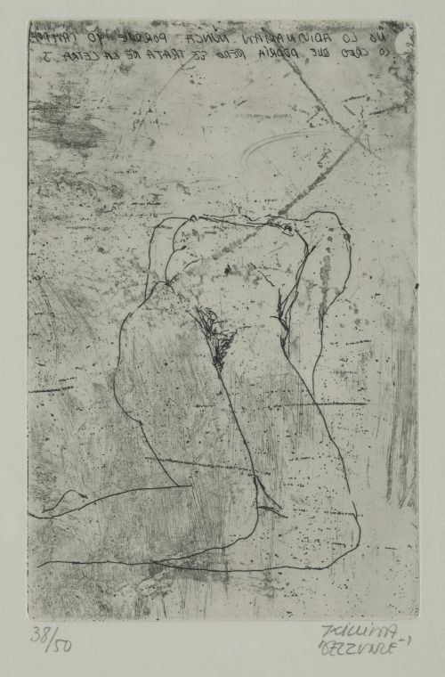EDUARDO CHILLIDA BELZUNCE, "Personaje", Grabado