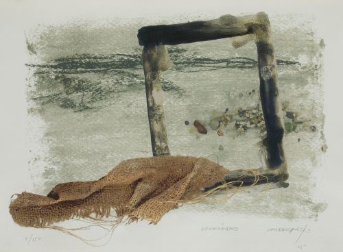 FRANCISCO CRUZ DE CASTRO, "Efemérides", 2005, Grabado y téc