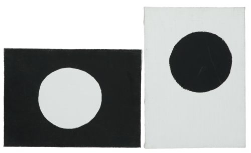 MIGUEL ANGEL  CAMPANO, "Elias (d'après Daniel Buren", 1996-