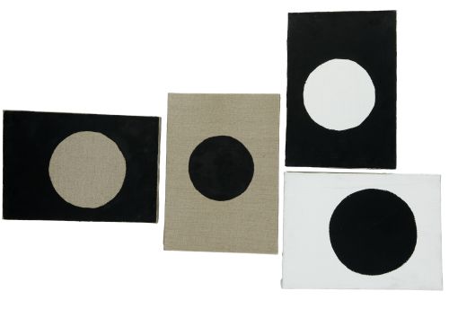 MIGUEL ANGEL  CAMPANO, "Elias (d'après Daniel Buren", 1996-