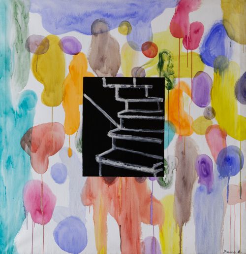 XANO ARMENTER, "Memorias de infancia", 1998, Técnica mixta