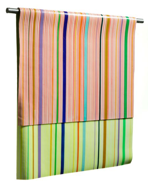 LINDA BESEMER, "Fold # 78", 2002, Pintura acrílica sobre ba