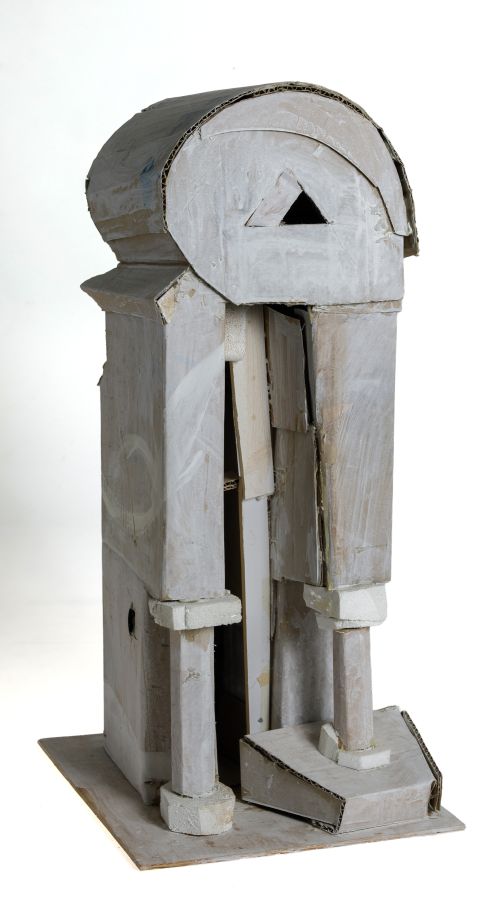 VALERY KOSHLYAKOV, "Iconus", 2011, Madera, cartón, poliesti