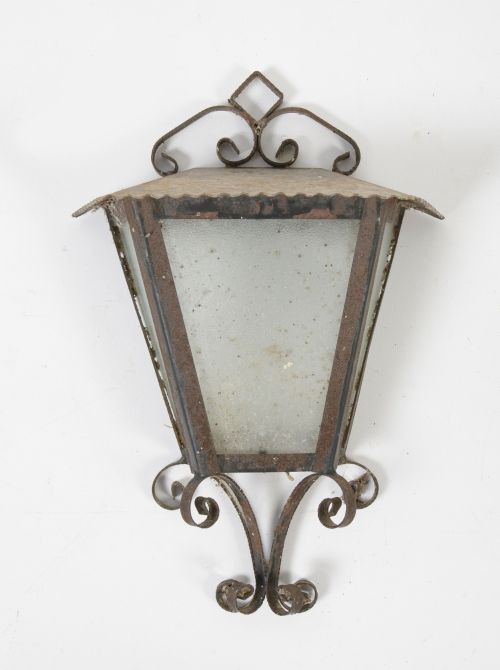 Wall lantern, 20th century
