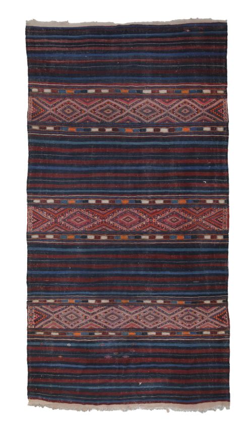 Handwoven kilim, Türkiye, 20th century