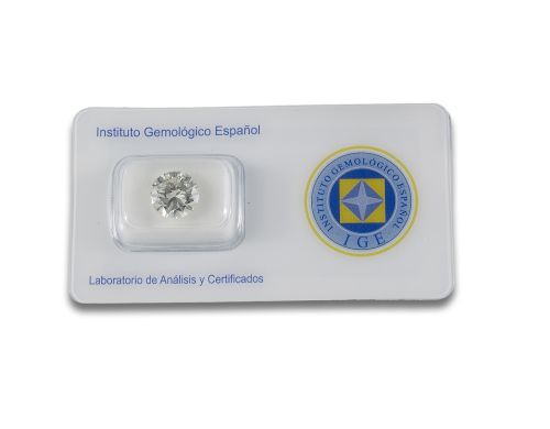 IGE CERTIFIED DIAMOND 3.61 CT