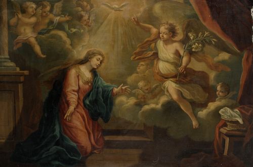 ESCUELA ESPAÑOLA, SPANISH SCHOOL (17th / 18th CENTURIES) "T