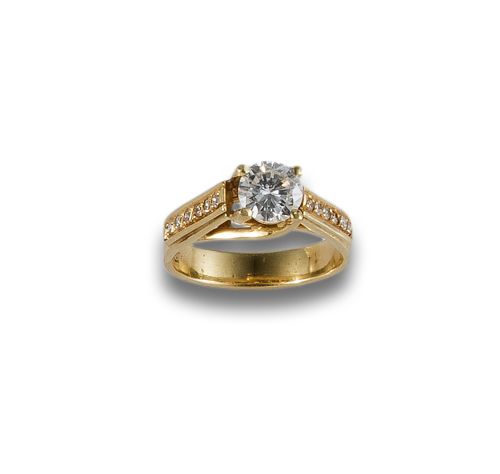 RING WITH CERTIFIED DIAMOND