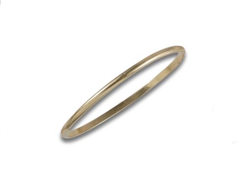 GOLD HALF-ROUND BRACELET